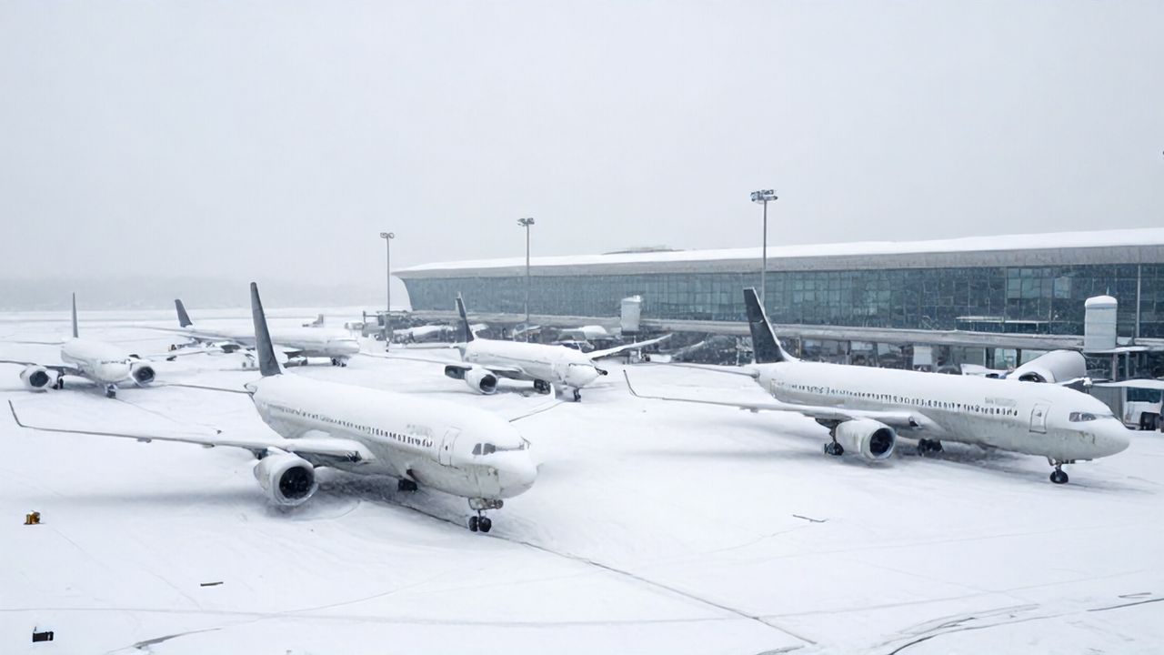 Frankfurt'ta Kış Kâbusu: Havalimanı Felç Oldu, Yüzlerce Uçuş İptal