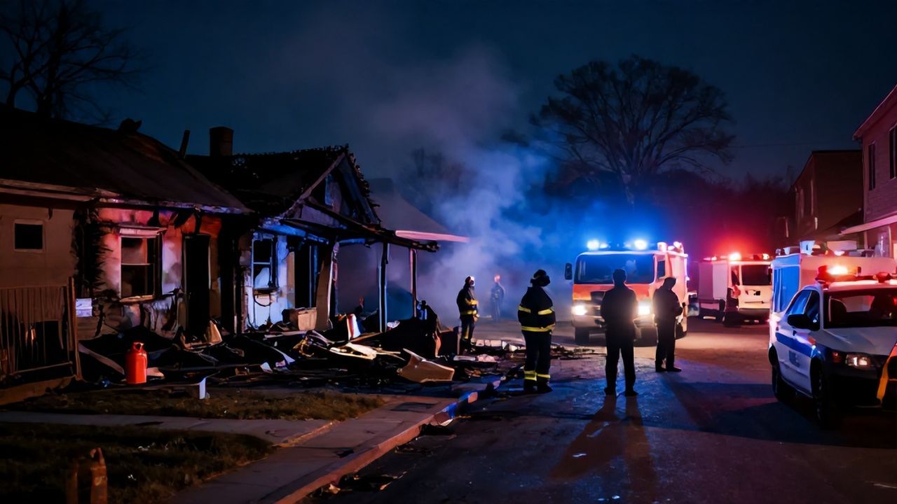 Şanlıurfa'da Tüp Patlaması Faciası: 3 Can Kaybı, 4 Yaralı