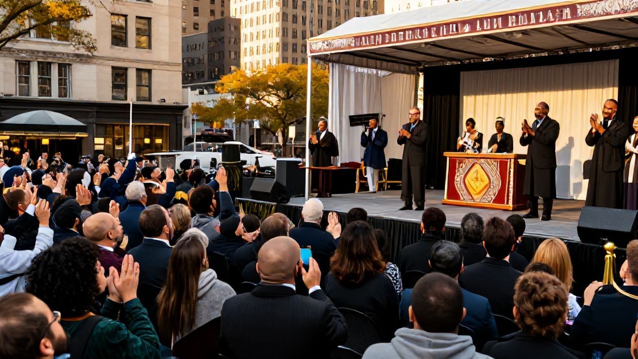 New York'un İlk Müslüman Belediye Başkanı Yemin Etti