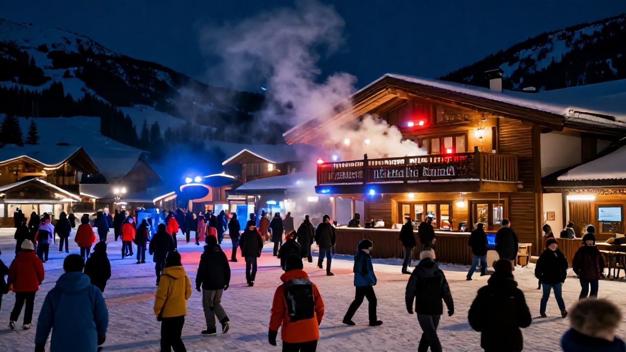 İsviçre'de Kayak Merkezinde Patlama: Can kaybı Artıyor