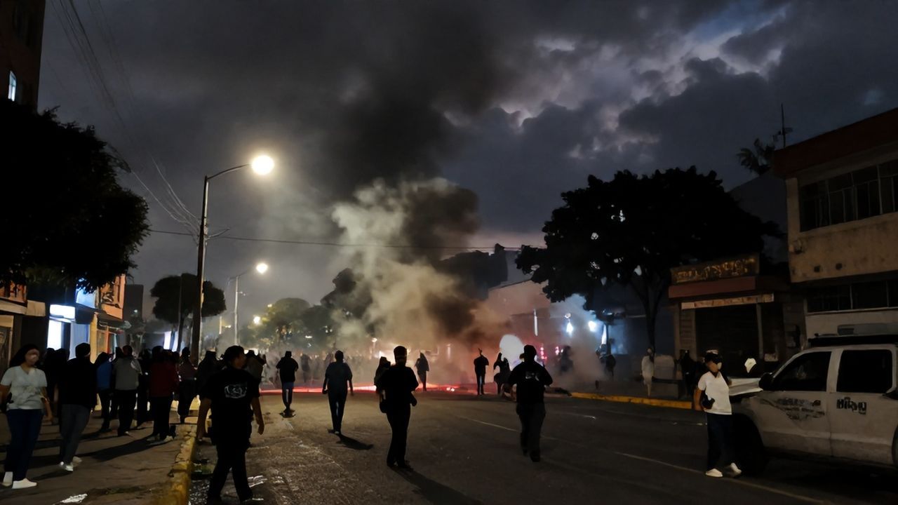 Caracas'ta Patlama Sesleri Kaydedildi