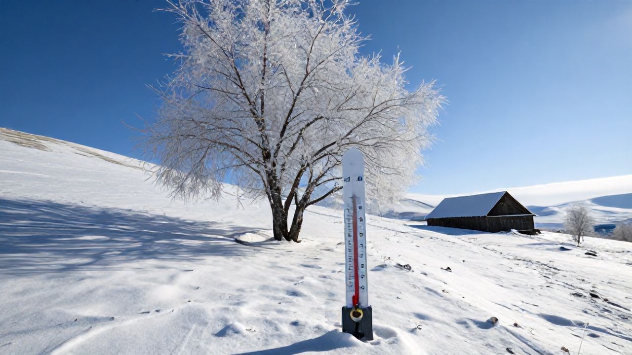 Ardahan'da Sıcaklık Rekoru: Eksi 39,7 Derece