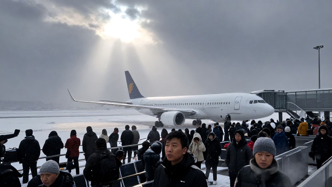 Olumsuz Hava Koşulları THY ve AJet Seferlerini İptal Etti