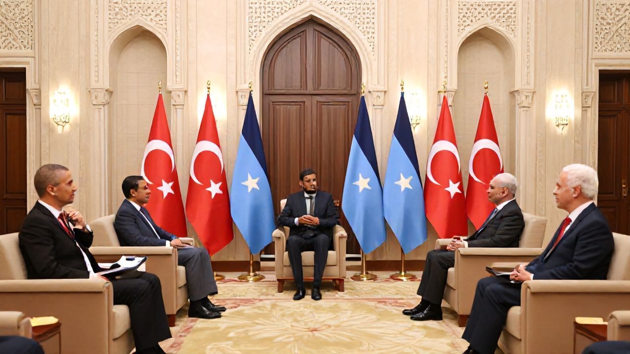 Somali Cumhurbaşkanı Mahmud Türkiye'yi Ziyaret Edecek