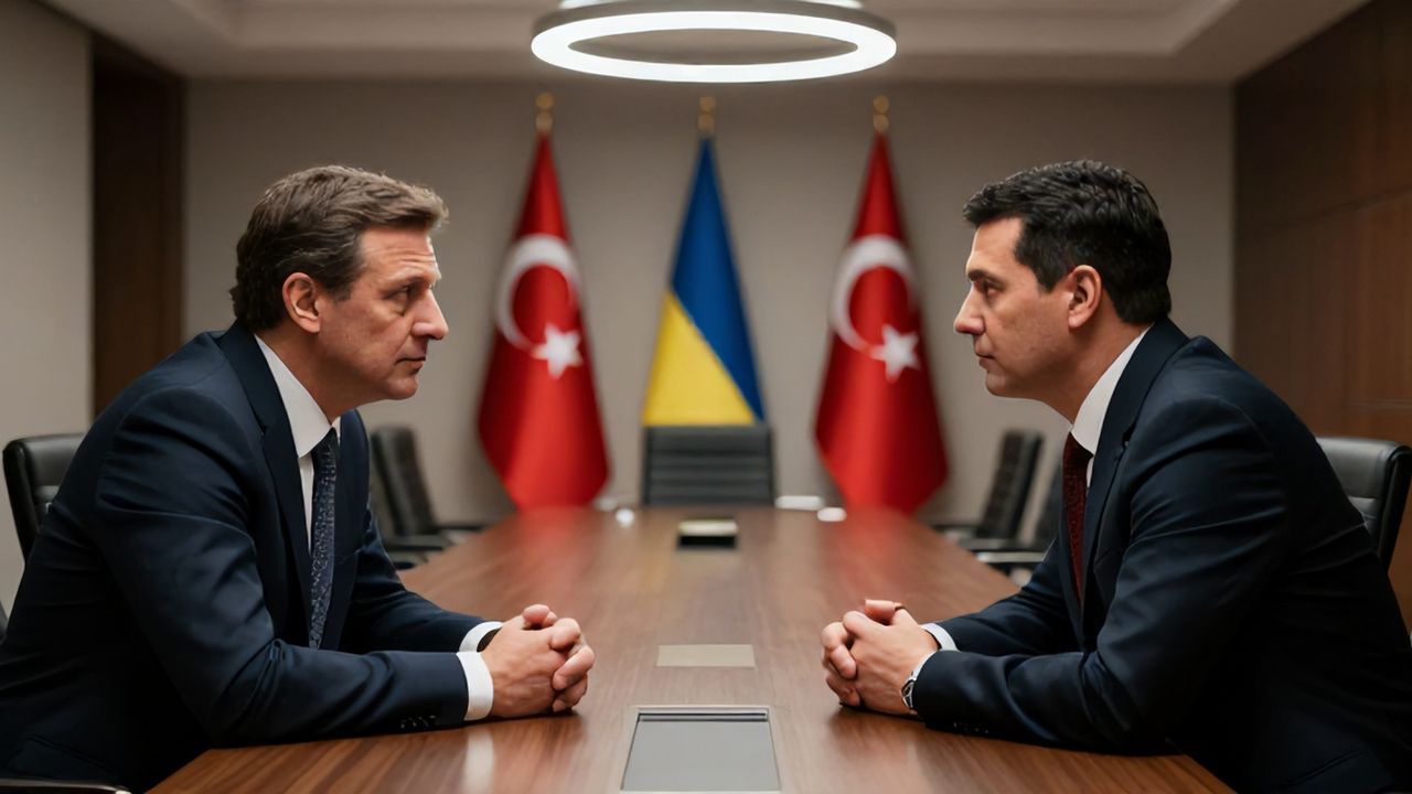 MİT Başkanı Kalın, Ukrayna'nın Savunma Konseyi Sekreteri ile Bir Araya Geldi