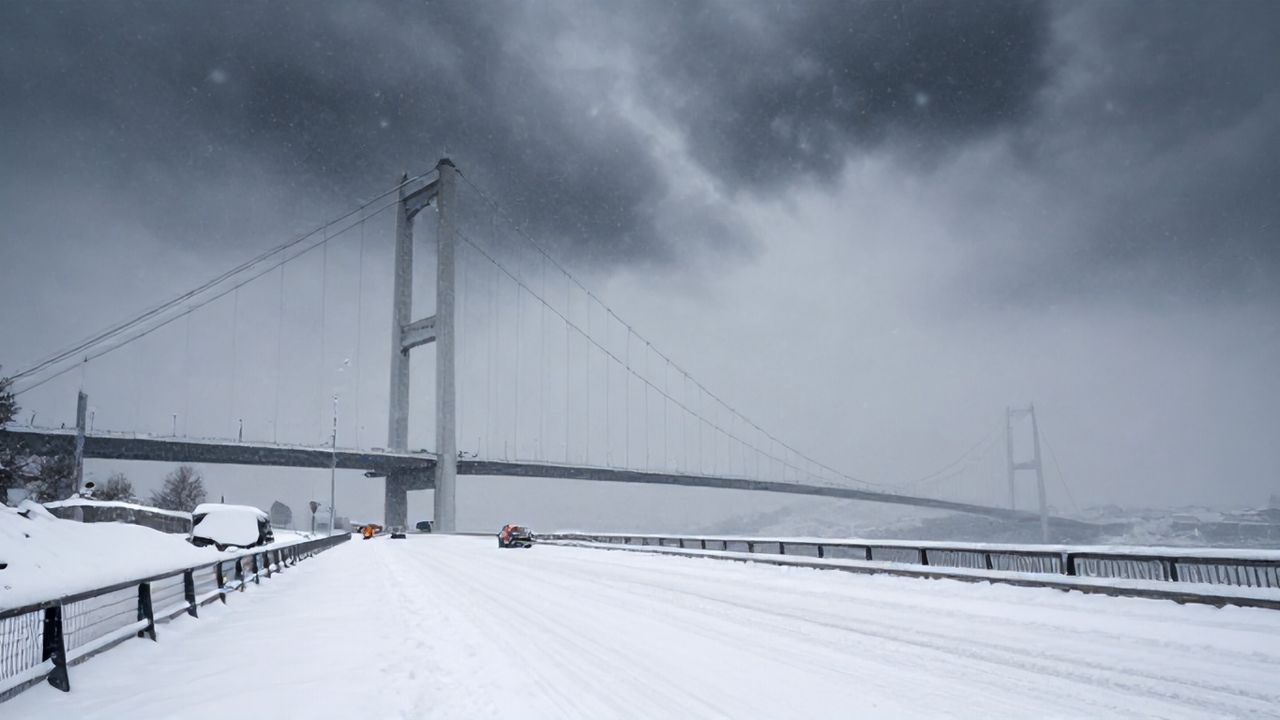 İstanbul'da Yoğun Kar: Eğitime Bir Günlük Ara Verildi