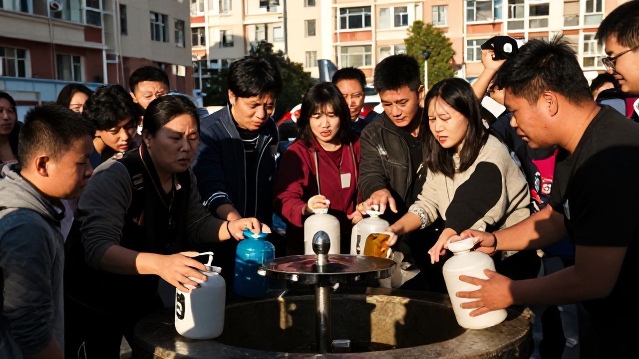 Sincan'da Su Kesintisi, Vatandaşlar Çeşmelerden Su Temin Ediyor