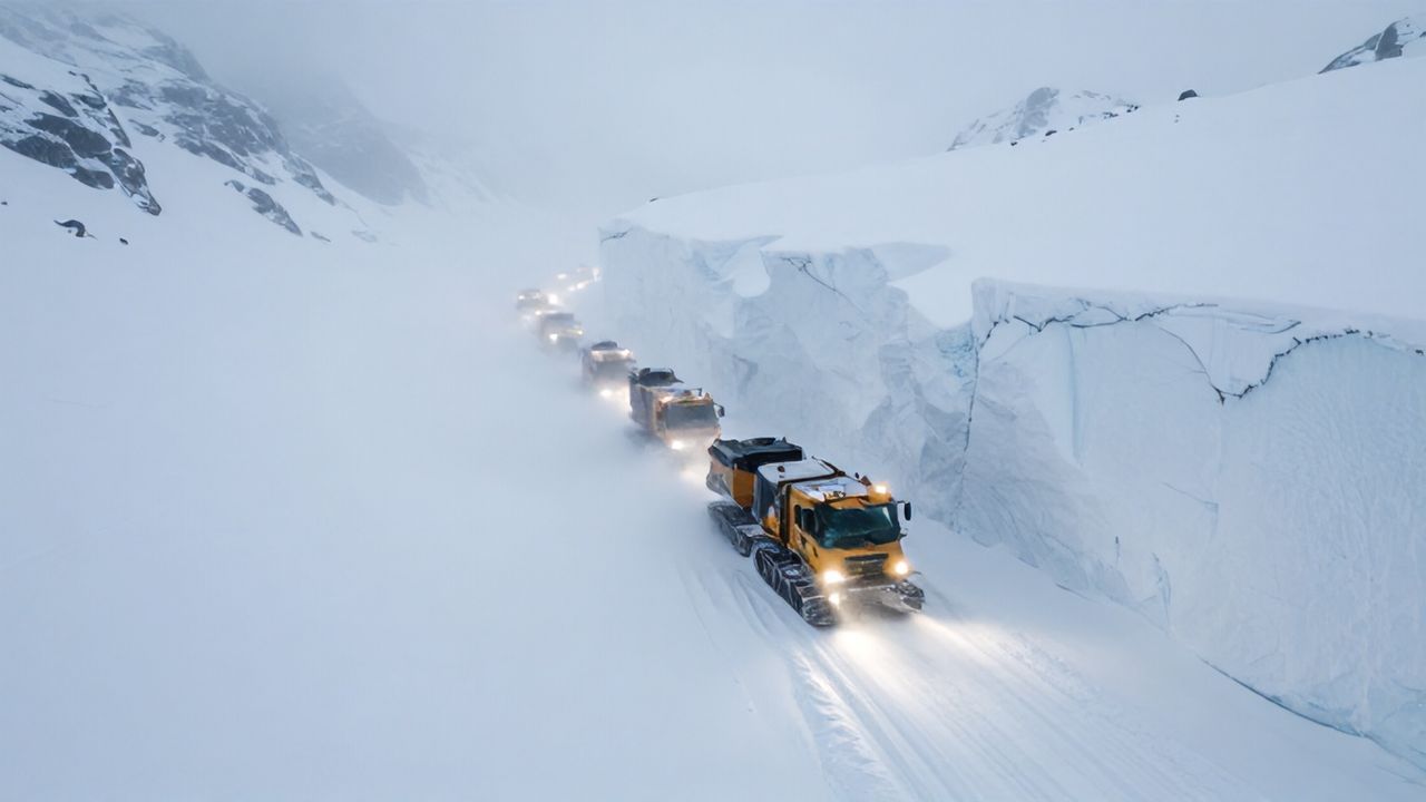 Ağrı'da Kar Kaplanları Mesaide: Kritik Yol Açık Tutuluyor