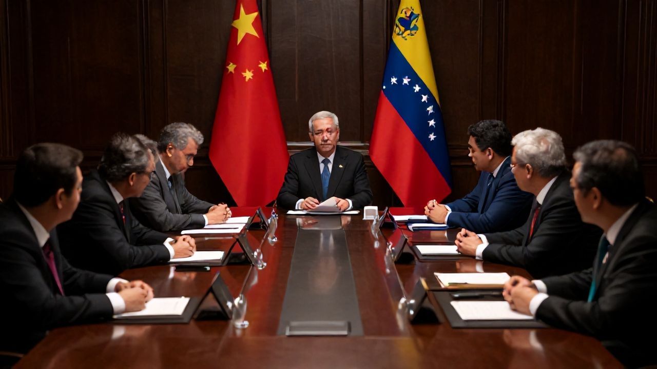 Maduro'nun Son Görüşmesi Çin Heyeti ile Gerçekleşti