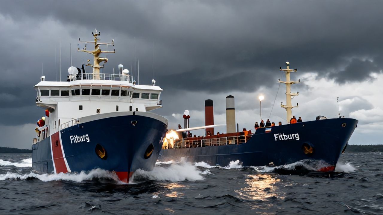 Finlandiya Körfezi'nde Şüpheli Gemilere Operasyon Düzenlendi