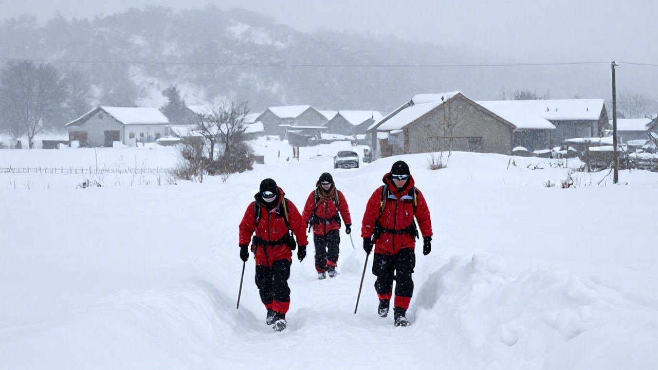 Kastamonu'da Ekiplerden Zorlu Koşullarda İlaç Dağıtımı