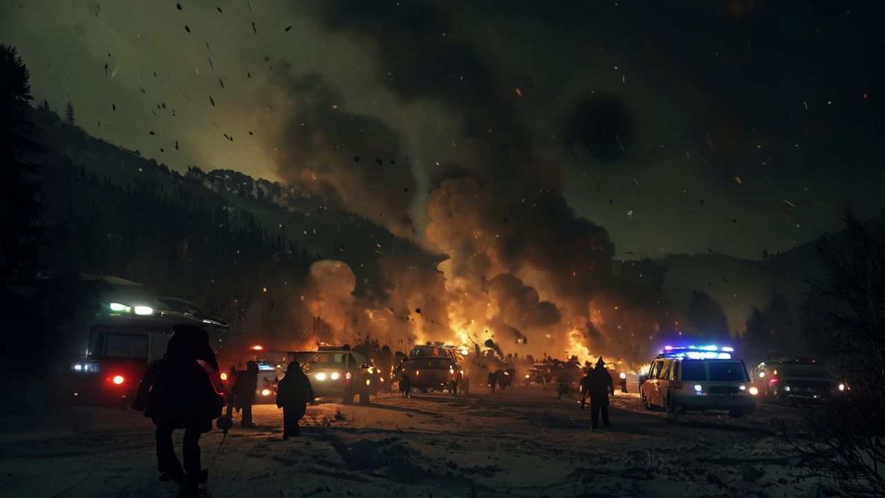 İsviçre'deki Yangında 40 Kişi Hayatını Kaybetti