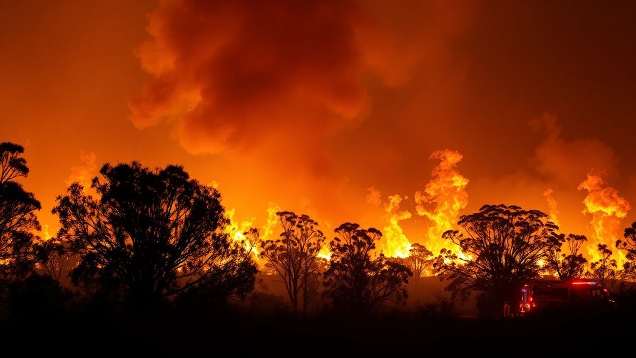 Avustralya'da Rekor Sıcaklıklar Orman Yangınlarını Tetikliyor