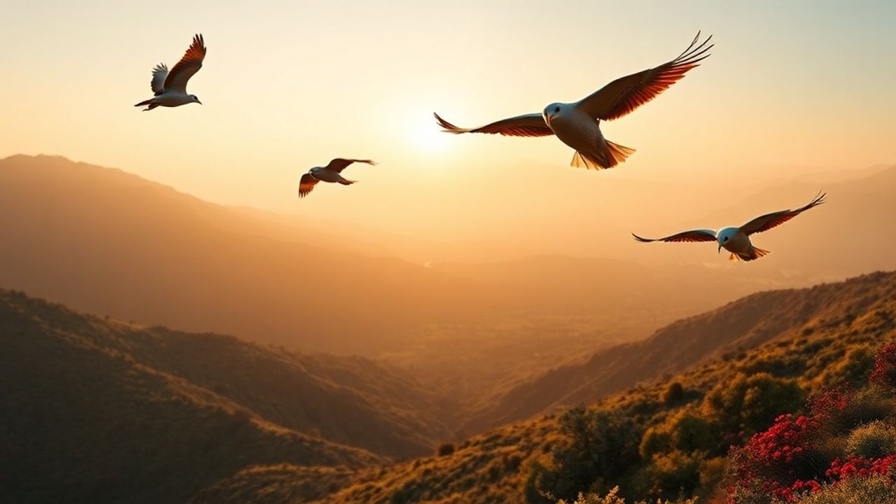 Ağrı Dağı'nda Nadir Kuş Türleri Görüntülendi