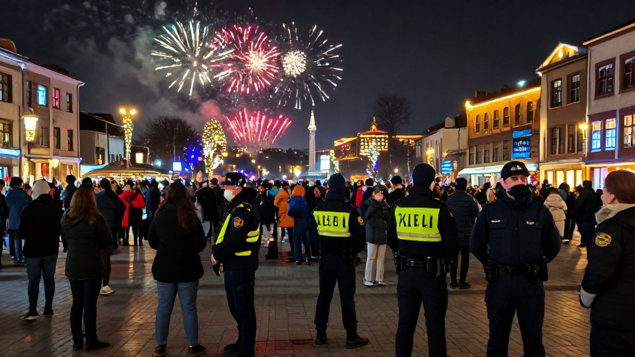 İstanbul Yılbaşında Güvenlik Önlemlerini Artırıyor