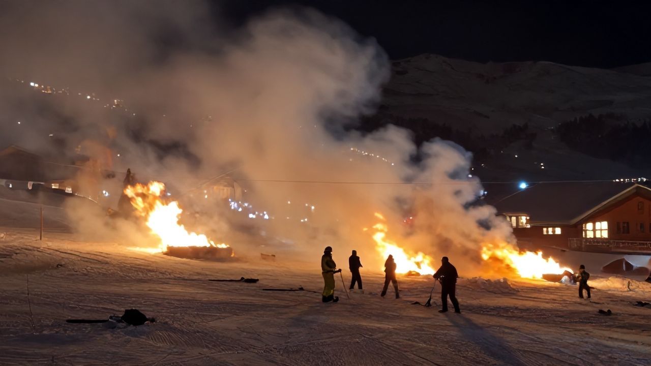 İsviçre'de Yılbaşı Gecesi Kayak Merkezinde Yangın: 40 Ölü, 115 Yaralı