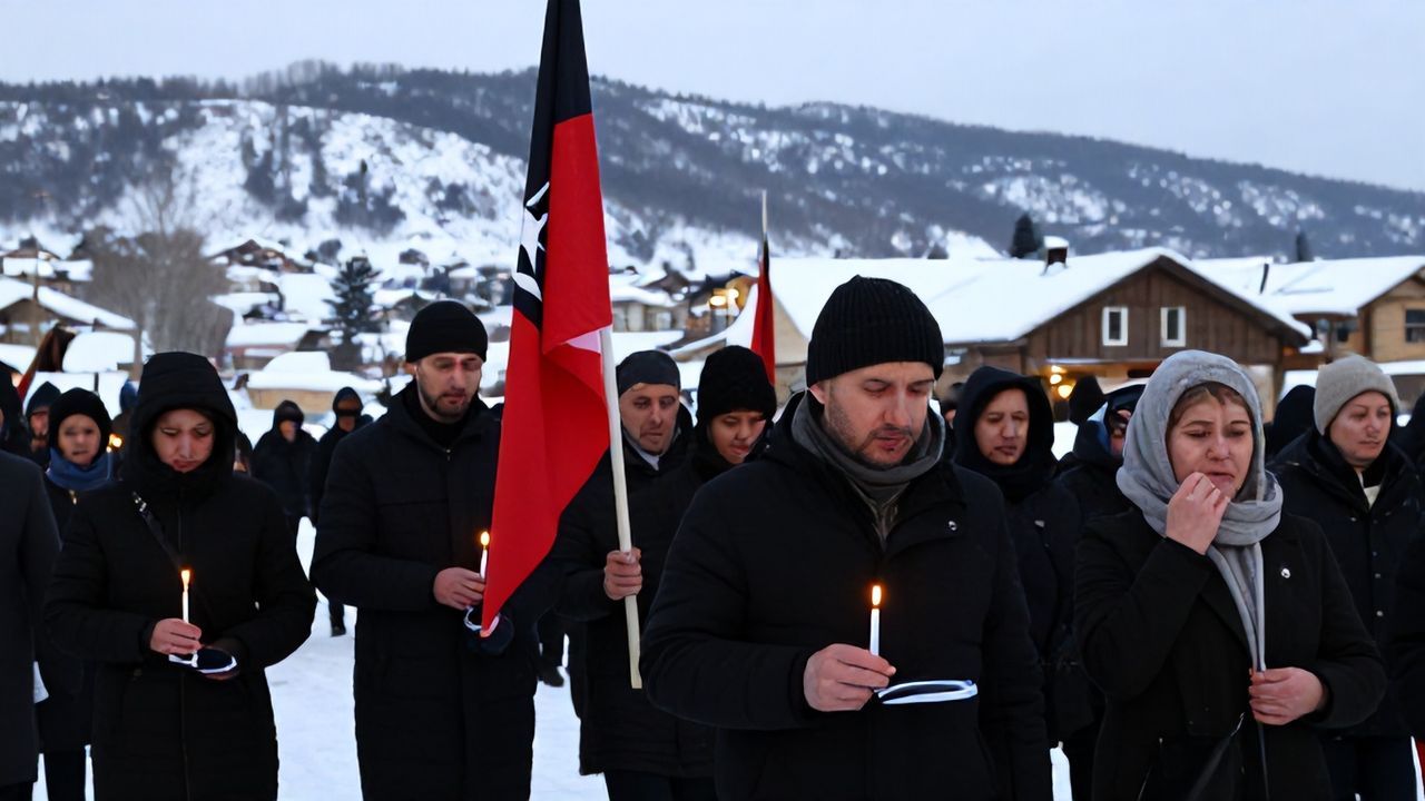 Sarıkamış'ta Şehitler İçin Anma Yürüyüşü Gerçekleştirildi