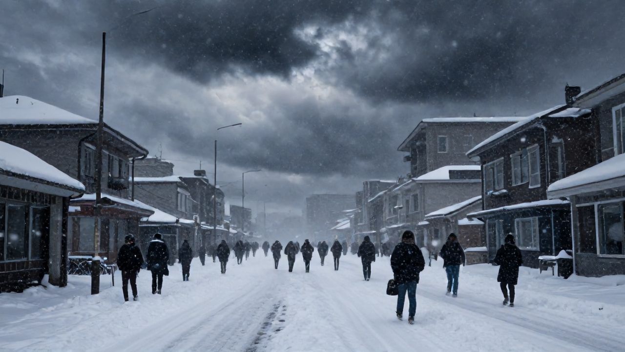 Türkiye'nin Bazı Bölgeleri İçin Fırtına ve Kar Uyarısı Yapıldı