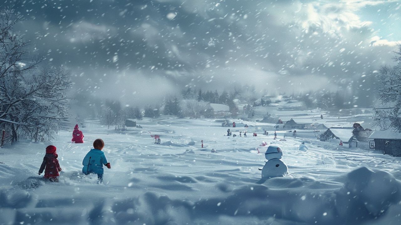 Kar Yağışı Nedeniyle Altı İlde Eğitime Ara Verildi