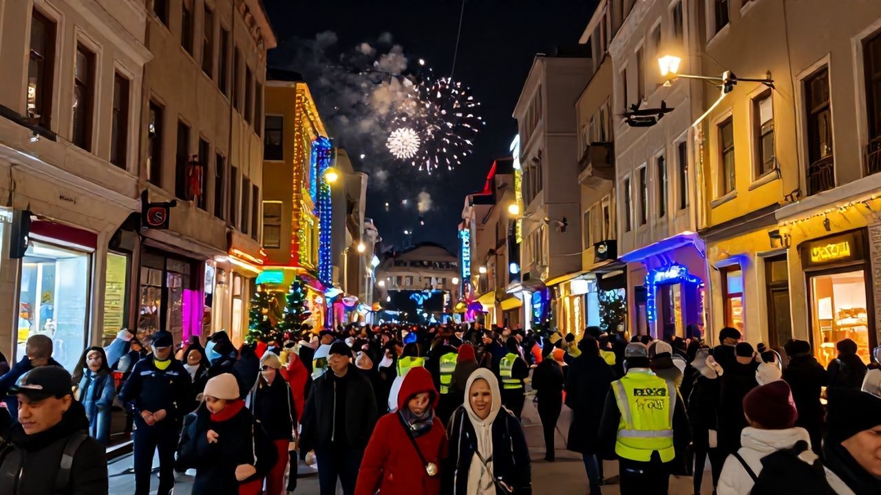 İstanbul'da Yeni Yıl Güvenliği İçin Yoğun Tedbirler Alındı