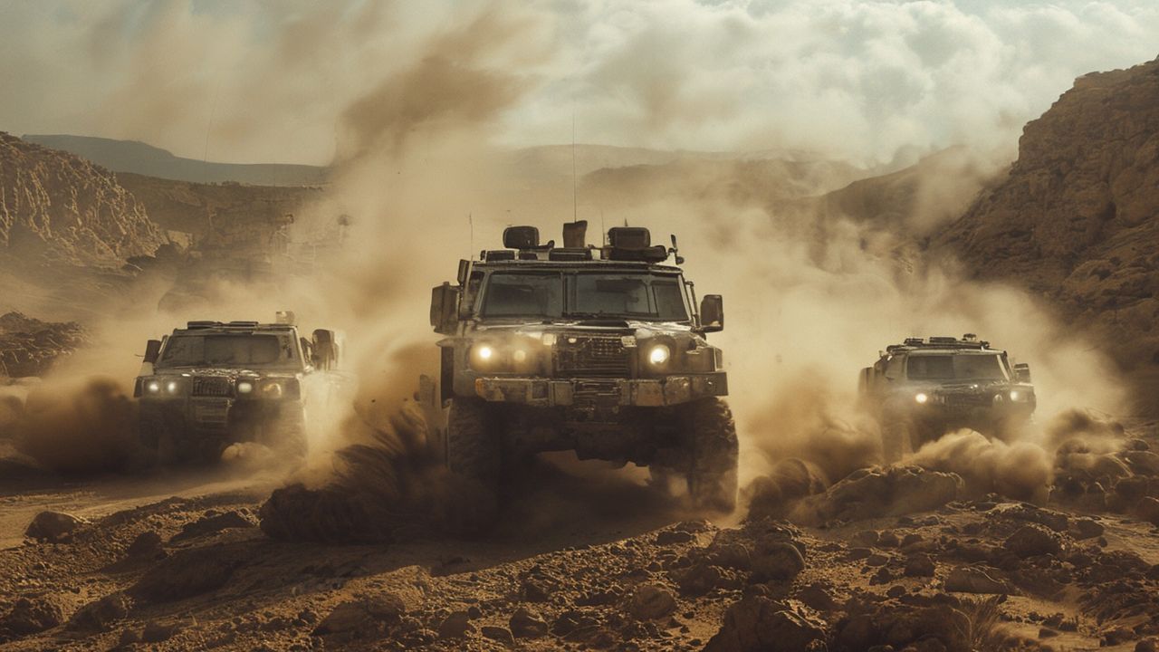 Yemen'de KİRPİ Zırhlı Araçları Kullanılıyor