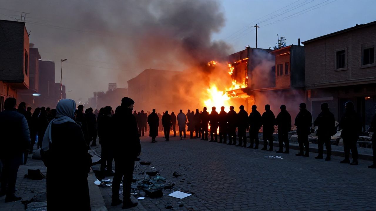 İran'da Protestolar Kanlı Bilançoya Ulaştı: 116 Can Kaybı