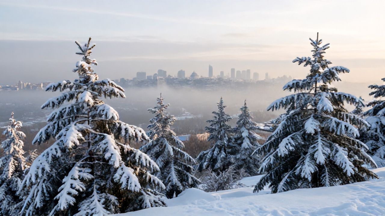 İstanbul'un Yüksek Kesimleri Beyaza Büründü: Kar Geri Döndü