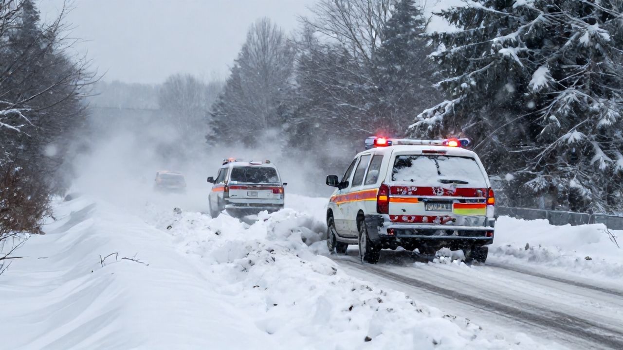 Bolu'da Kara Kış: Gerede-Karabük Yolu Kapandı!