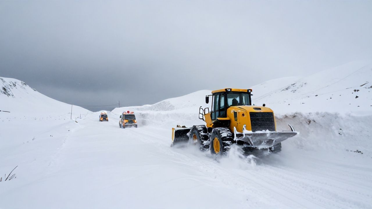 Erzurum'da Kar Esareti: Hasta İçin Nefes Kesen Kurtarma Operasyonu