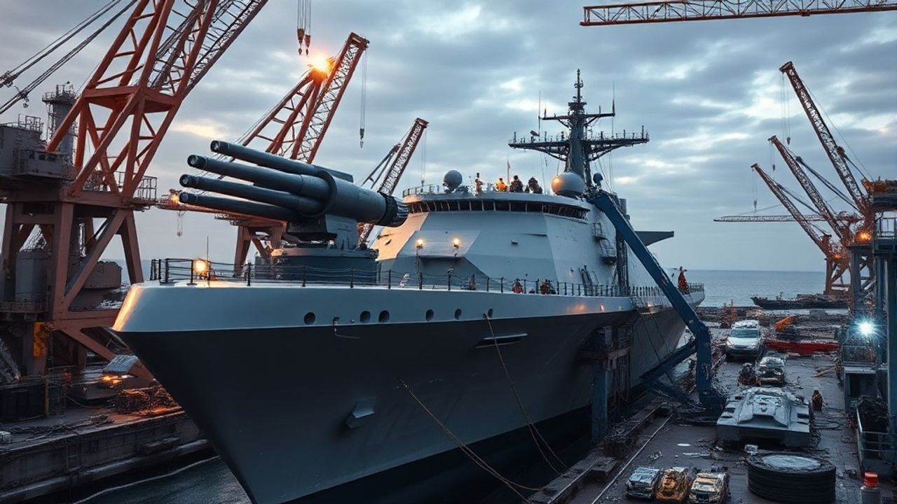 Yunanistan'ın Yeni Fırkateyni Kimon Silahlandırılıyor