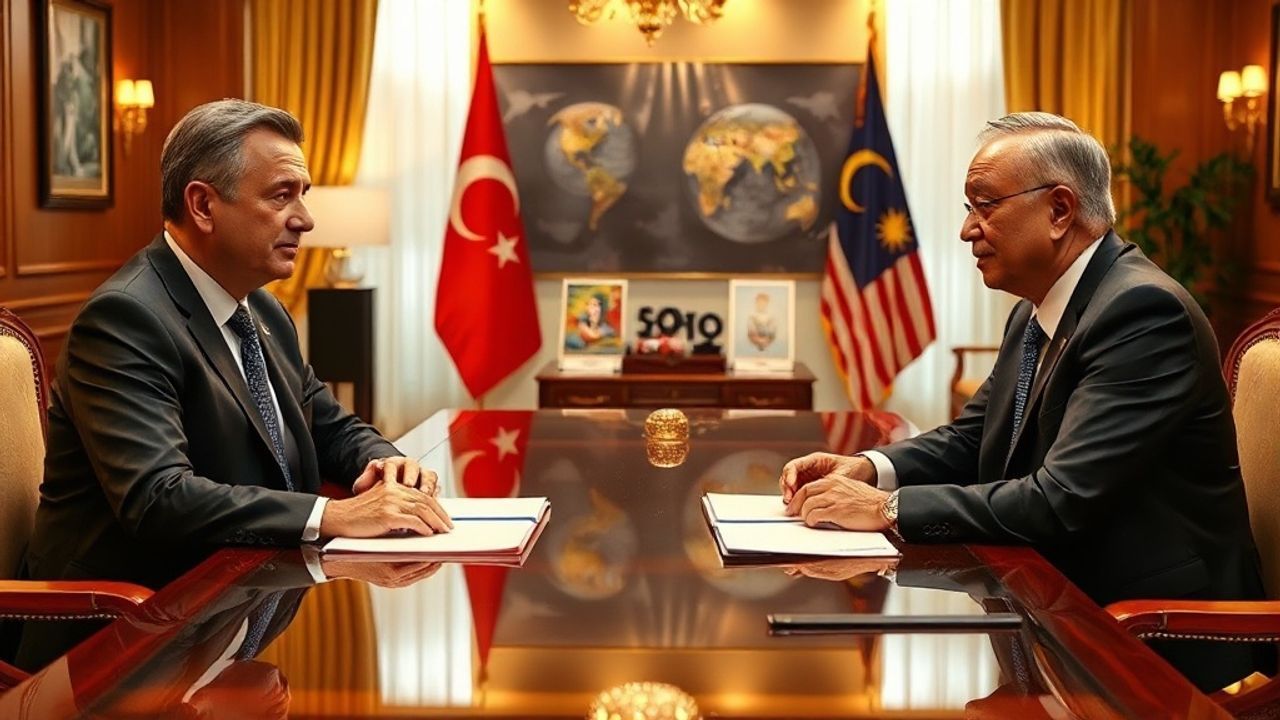 Erdoğan, Malezya Başbakanı Enver ile Kritik Görüşme Gerçekleştirdi