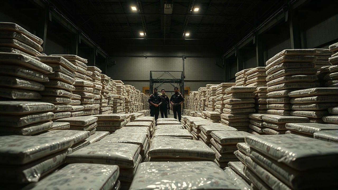 Edirne'de Narkotik Şoku: Tonlarca Uyuşturucu Ele Geçirildi