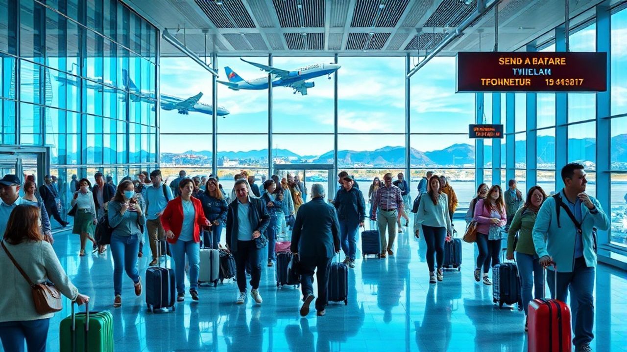 Samsun Çarşamba Havalimanı'ndan Tarihi Yolcu Sayısı