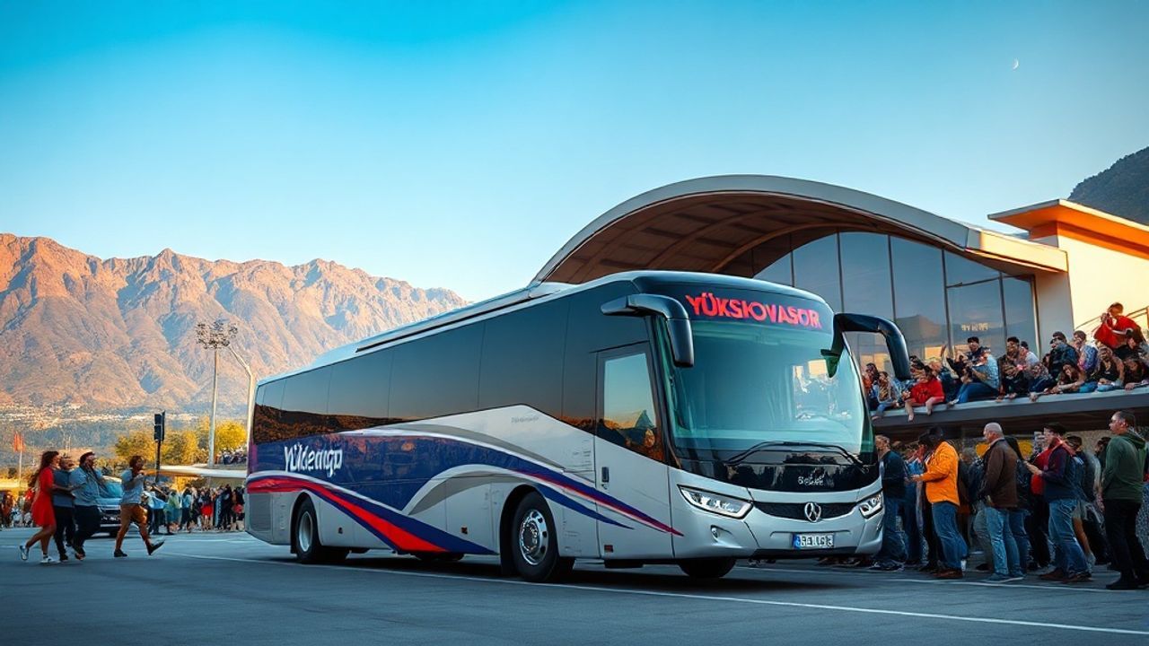 Erdoğan'dan Yüksekovaspor Kadın Futbol Takımı'na Otobüs Hediyesi