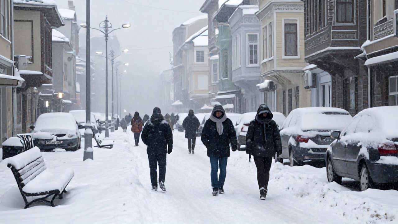Türkiye Beyaza Büründü: Yoğun Kar ve Soğuk Hayatı Kilitledi