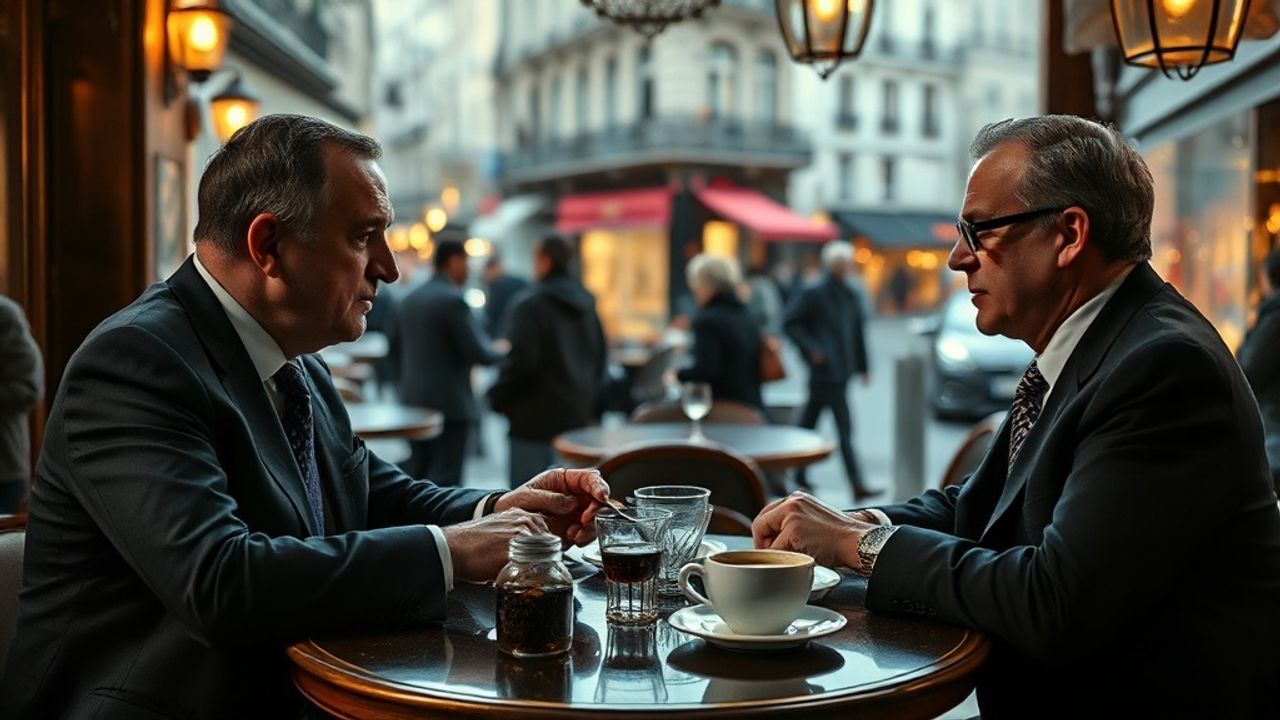 Fidan ve Şeybani Paris'te Görüştü