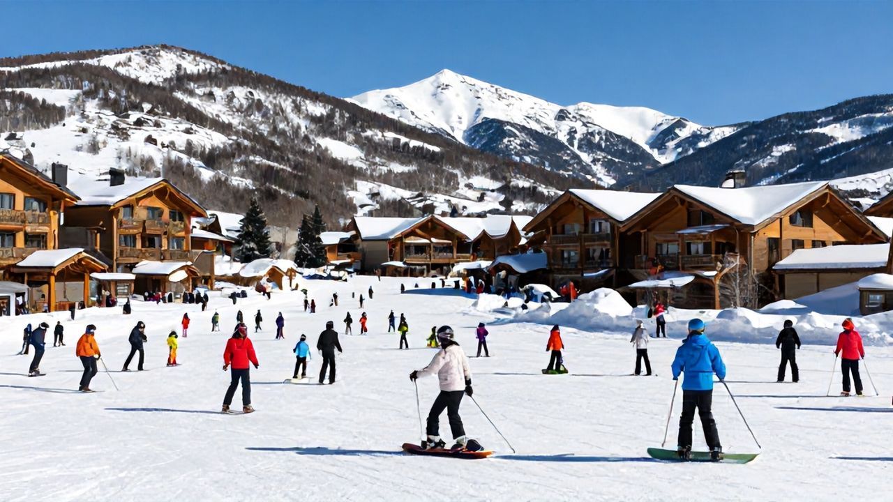 Yeni Yılın İlk Günü Kayak Merkezlerinde Yoğun İlgi!