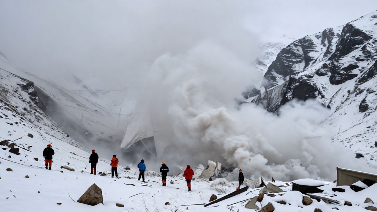 Artvin'de Çığ Felaketi: Zekeriyaköy Köyü Vurdu