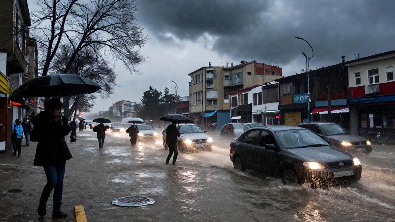 Meteoroloji'den Son Dakika: Hafta Sonu Türkiye'de Yağış Alarmı