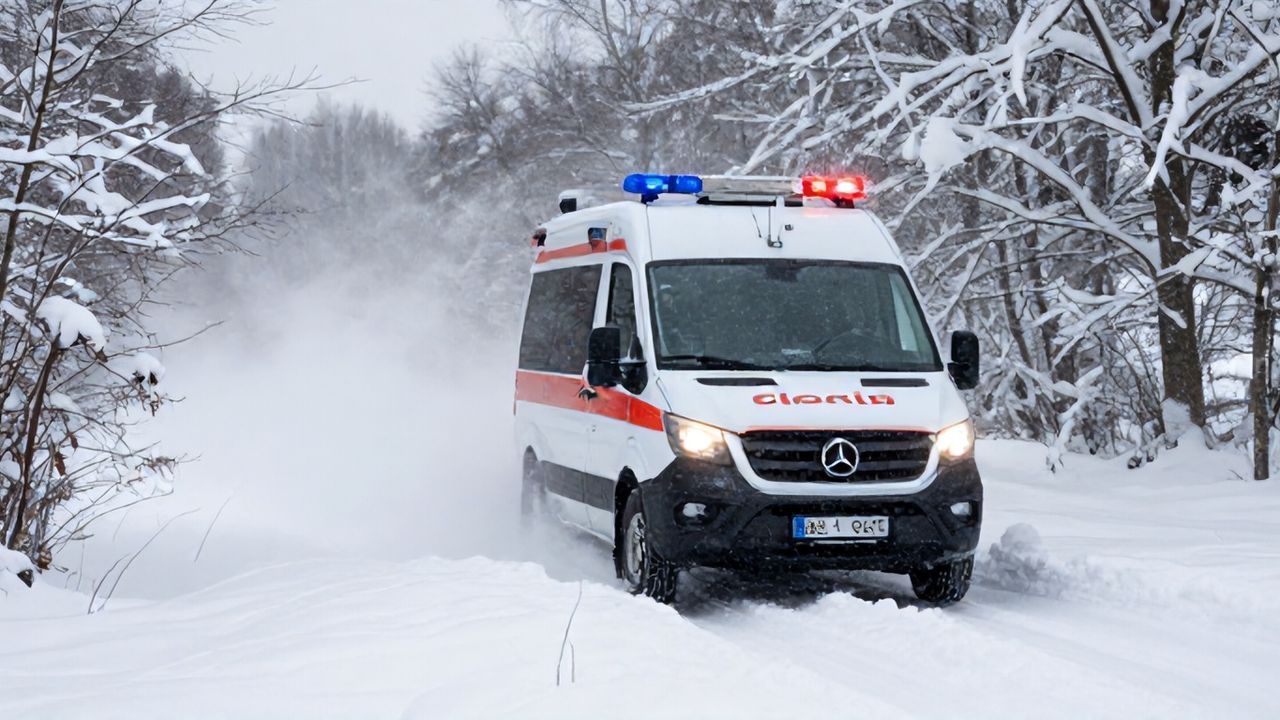 Bolu'da Paletli Ambulanslarla Acil Sağlık Hizmeti