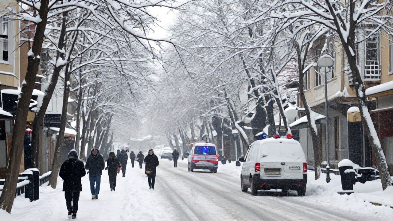 Türkiye'nin Dört Bir Yanında Kar ve Soğuk Hava Etkili Oluyor