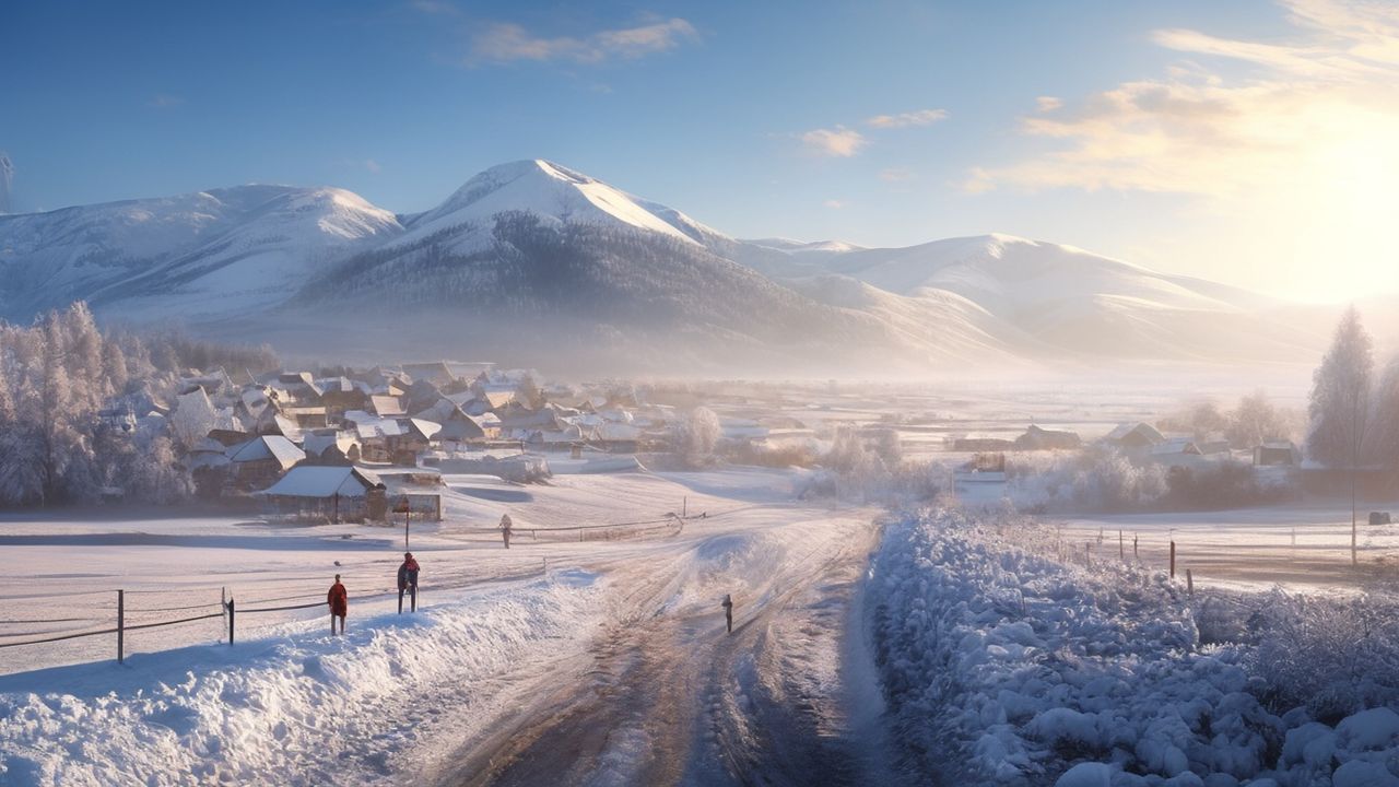 Doğu Anadolu'da Dondurucu Soğuk ve Kar Etkisini Sürdürüyor