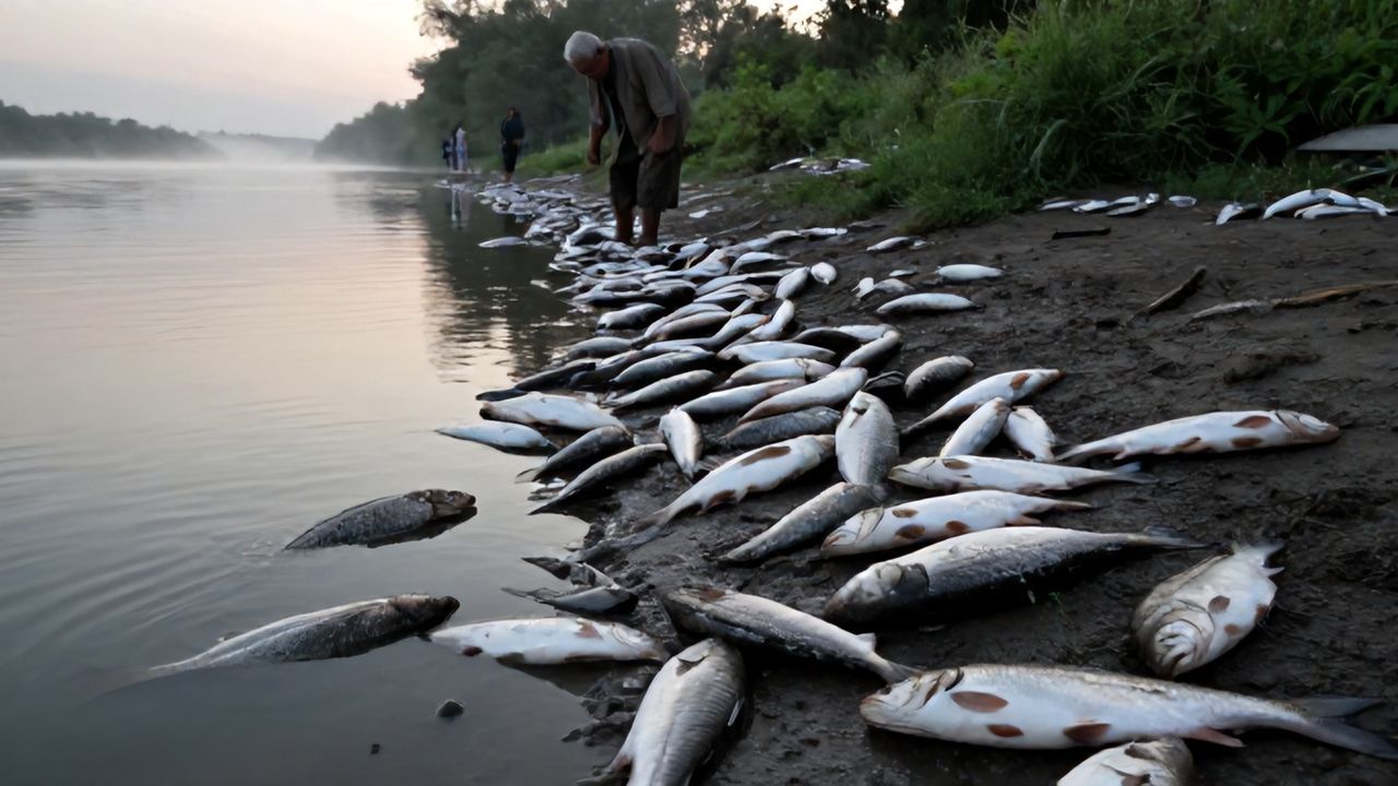 Yeşilırmak'ta Balık Katliamı: Tokat'ta Çevre Alarmı