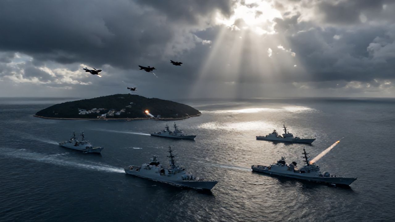 Çin, Tayvan Çevresinde Dev Tatbikat Başlattı