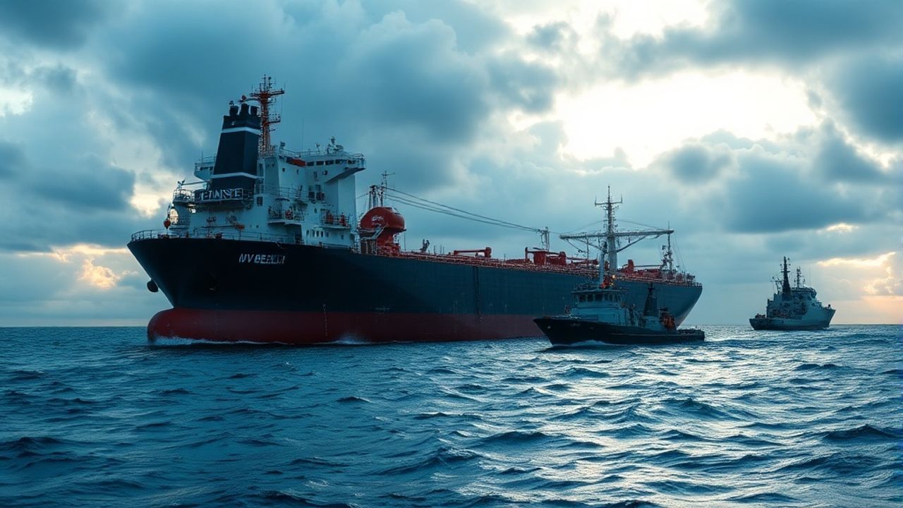 ABD, Kuzey Atlantik'te Rus petrol tankeri M/V Bella 1'e el koydu