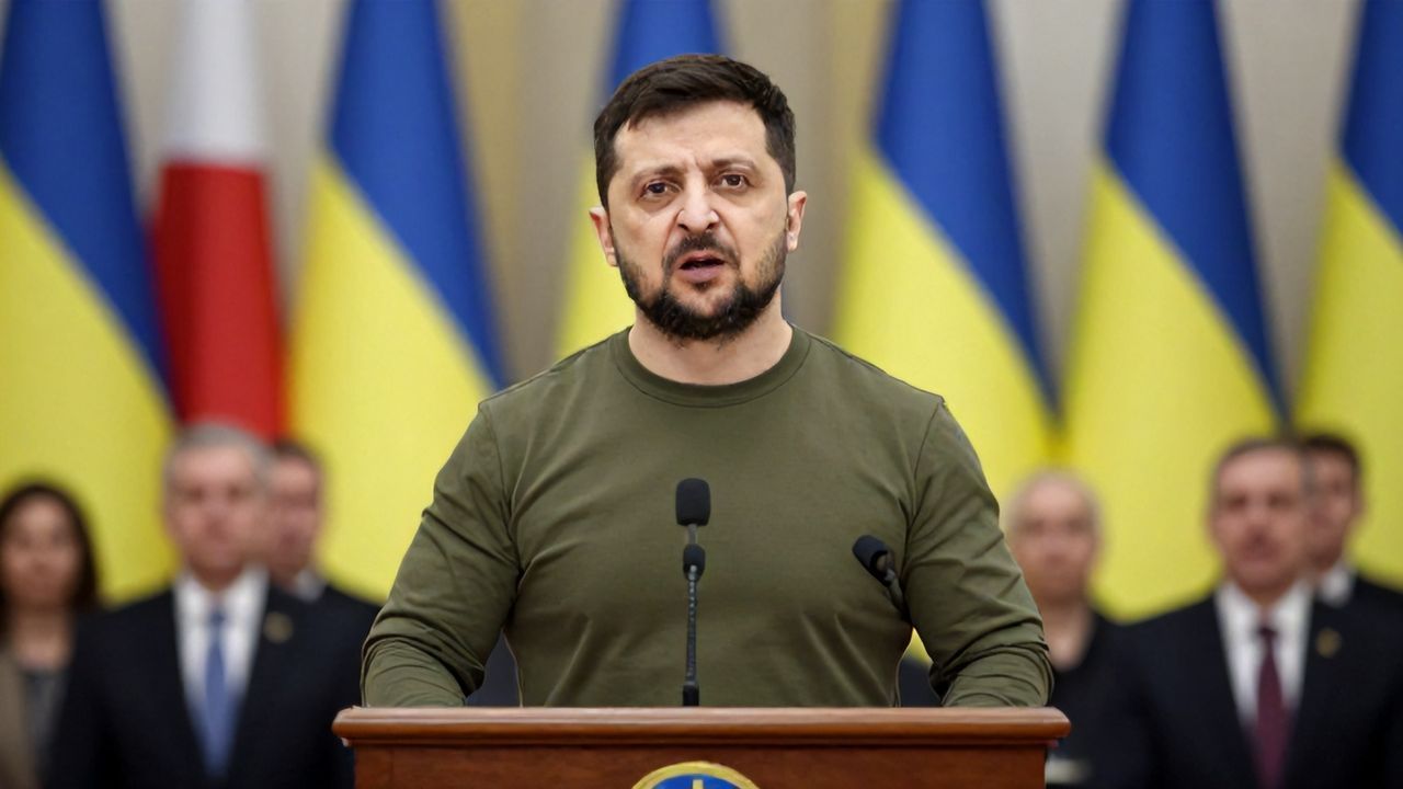 Zelenskiy, Toprak Bütünlüğünde Kararlılığını Vurguladı