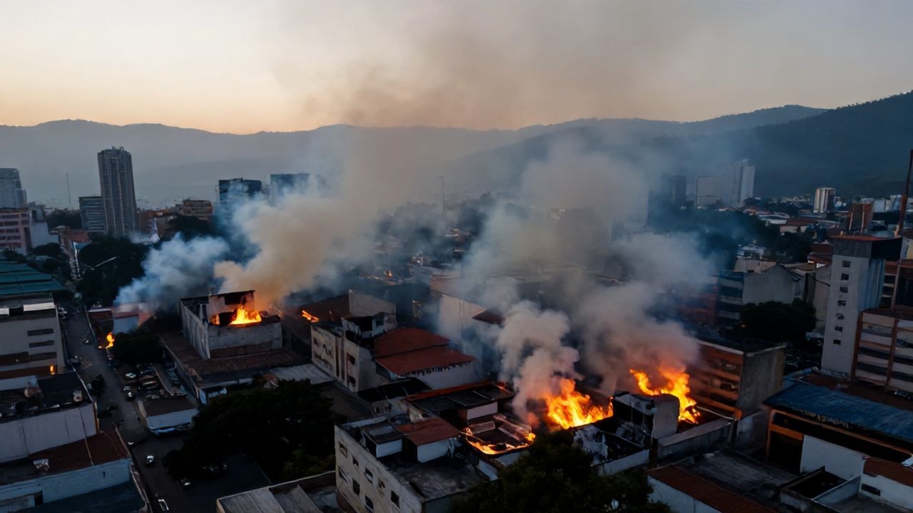 Caracas'ta ABD'nin Kapsamlı Saldırısı: Olağanüstü Hal İlan Edildi