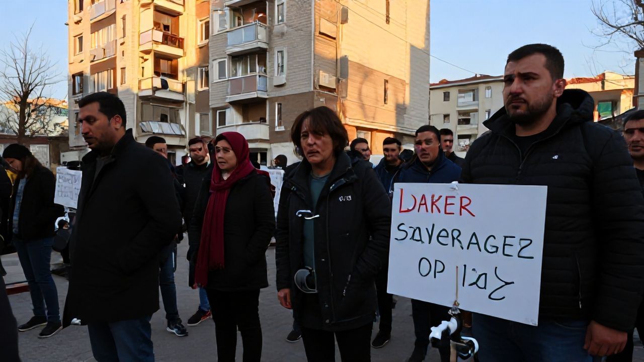 Ankara'da Sular Akmıyor: Binada Çözüm Bekleyen Vatandaşlar