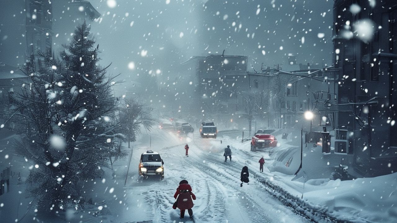 Yoğun Kar Yağışı Eğitimi Duraklatıyor