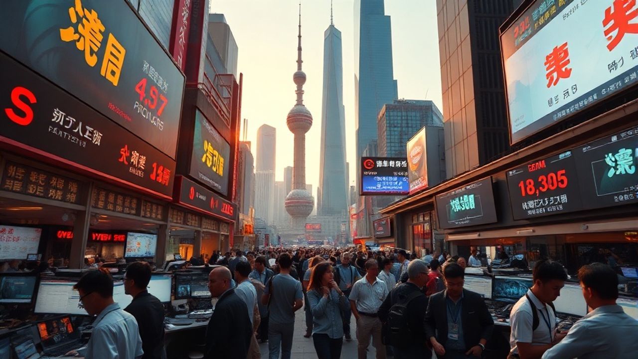 Çin Hisse Senetleri Dört Yılın Zirvesine Ulaşarak Rekor Kırdı